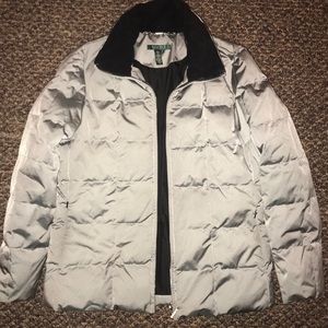 Lauren Ralph Lauren Womens silver Coat